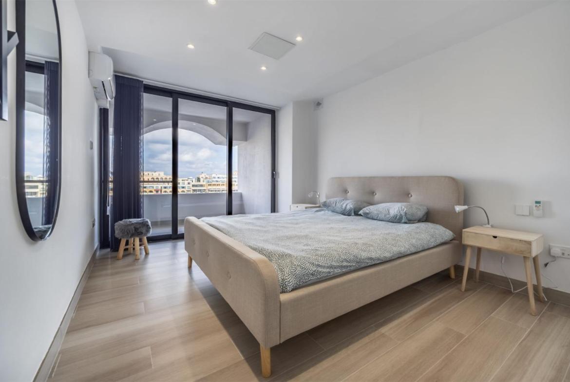 Deluxe Seaview Apartment San Julián Exterior foto